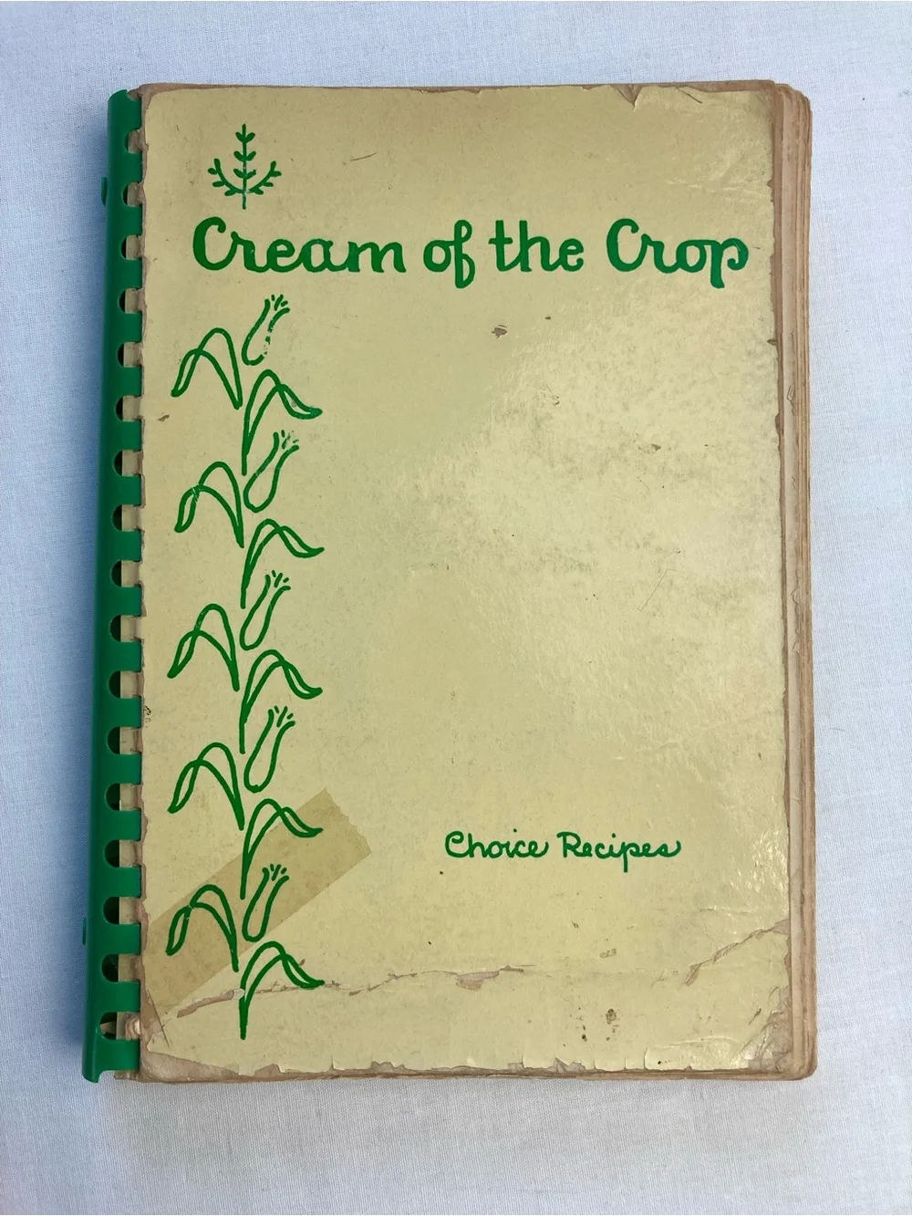 Vintage Spiral-Bound Community Fund Raising Recipe Cook Books